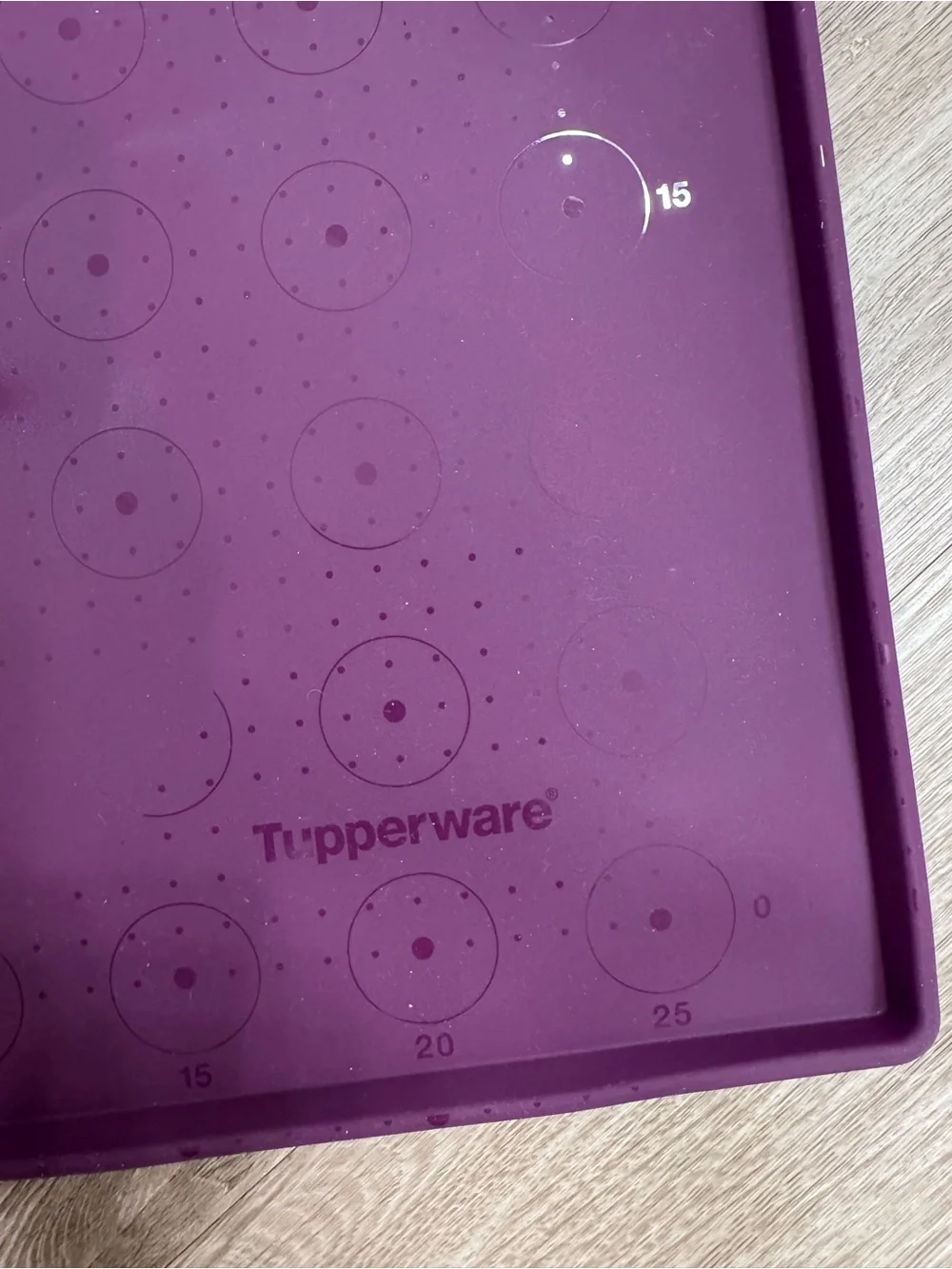 Tupperware Purple Silicone Baking Mat